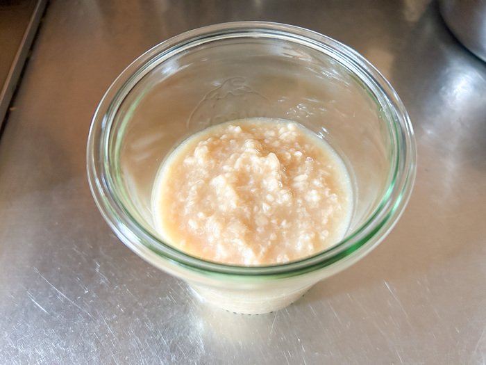 麹と米で作る甘酒